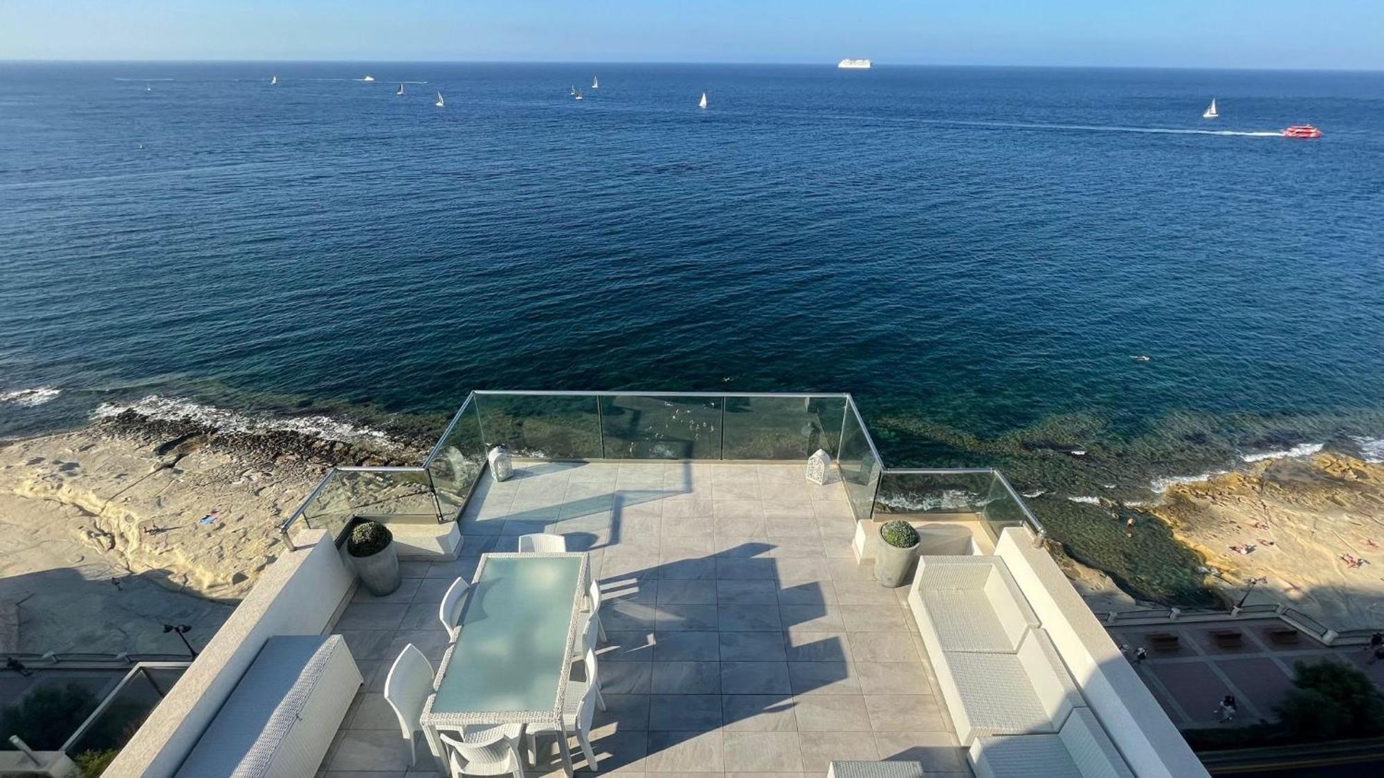 Stunning Penthouse, 2 Bedroom, Heart Of Sliema Eksteriør bilde